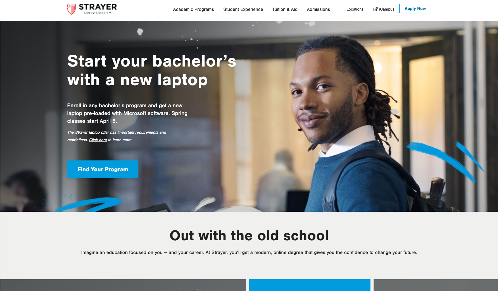 Strayer Homepage